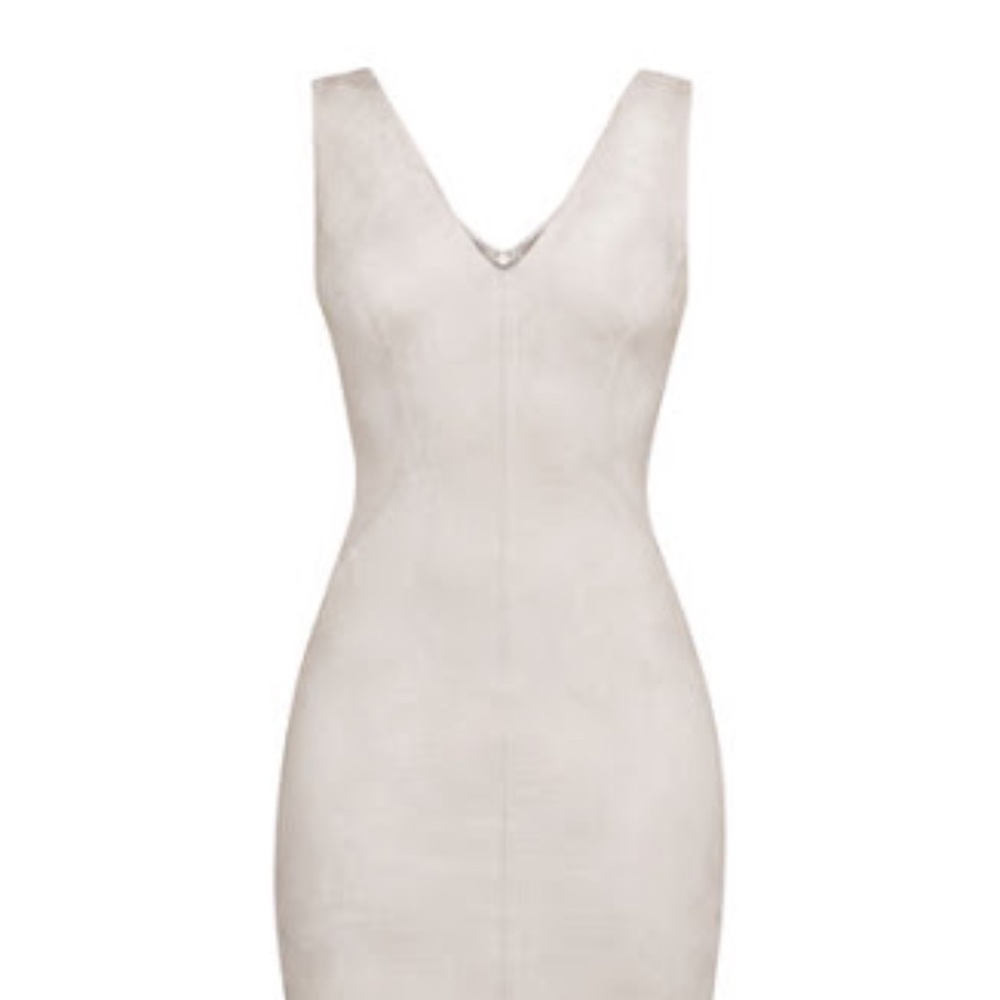 BCBG Max Azria Alda Faux-suede Dress